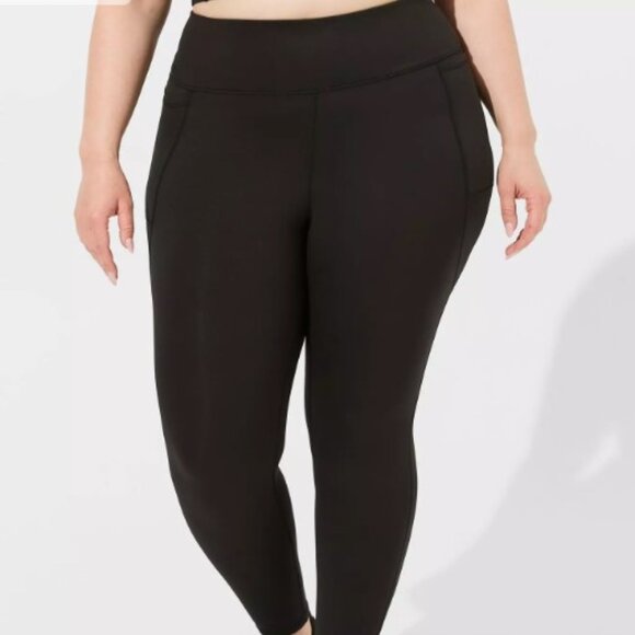 Torrid size 4 Soft Performance Jersey Full Length Active Legging - Picture 1 of 7